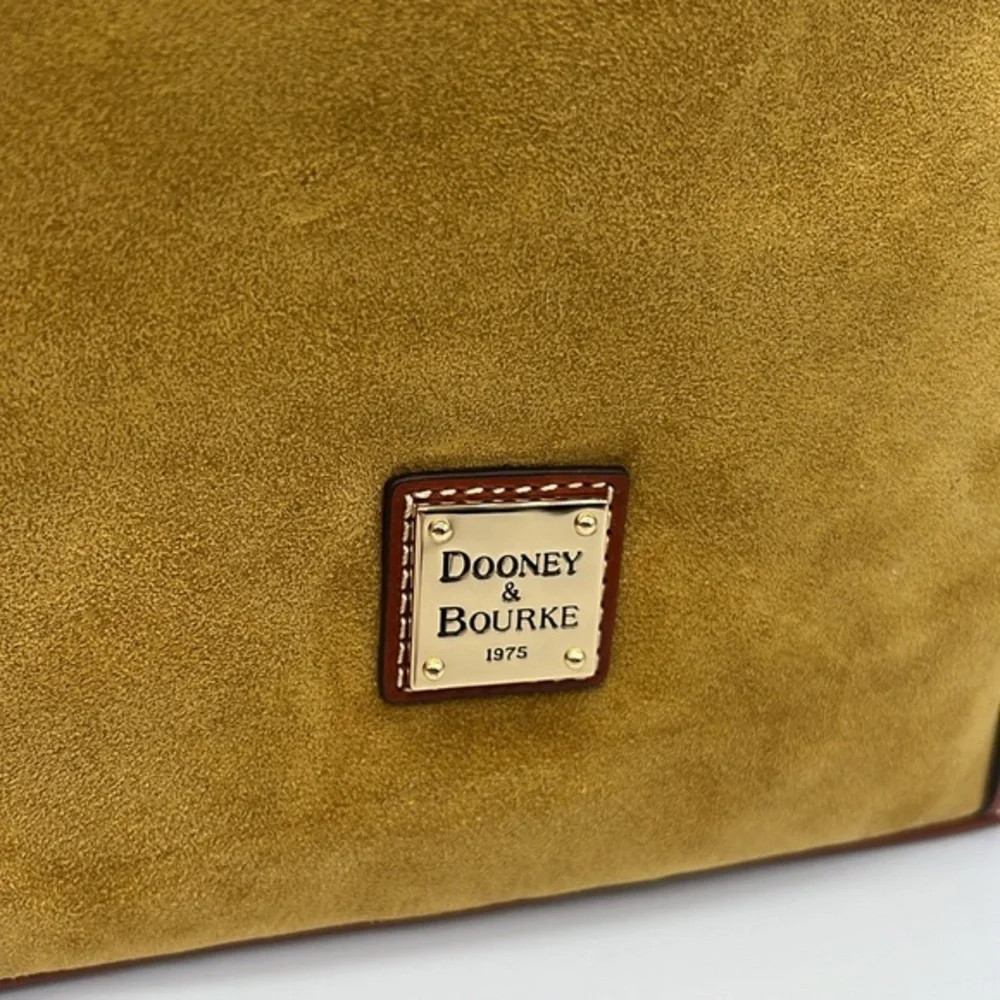 Dooney & Bourke Suede Crossbody Chamois